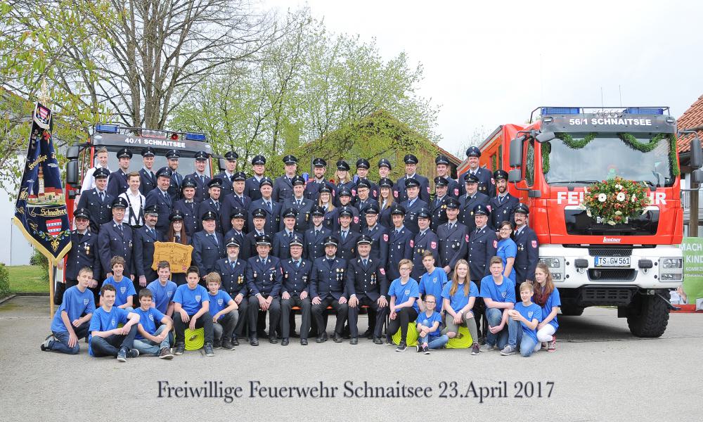 Gruppenfoto Aktive FF Schnaitsee 2017
